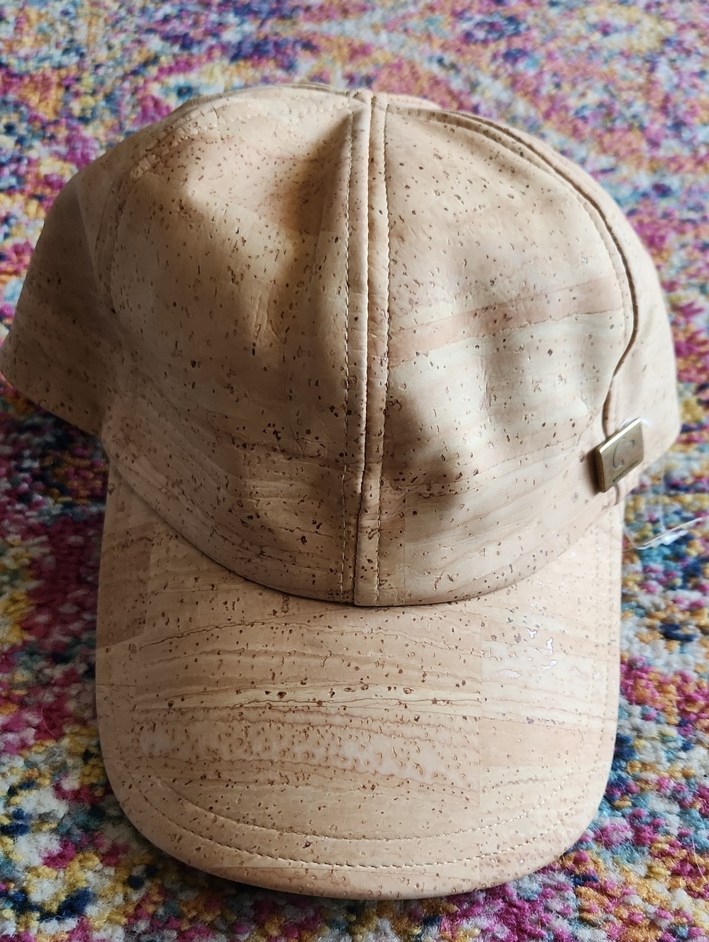 montsobroNatural Cork Baseball Cap - Neutral Tan